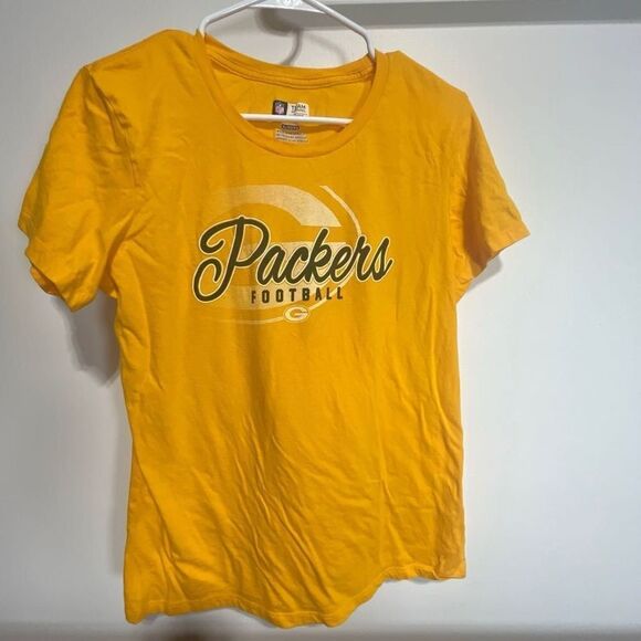 Green Bay Packers Short Sleeve Shirt Women’s Size XL - Picture 7 of 11